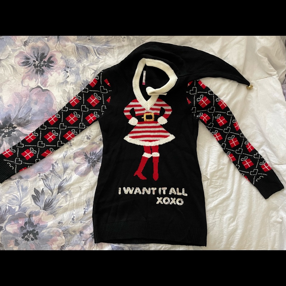 Christmas sweater * I want it all